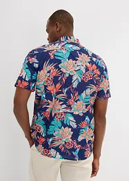 Overhemd met korte mouwen van viscose, bonprix
