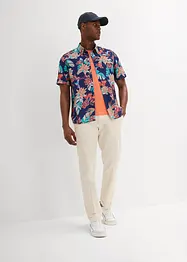 Overhemd met korte mouwen van viscose, bonprix