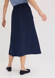 Midi rok van puur katoen, bonprix