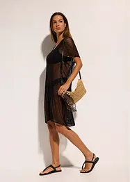Strandjurk in gehaakte look, bonprix