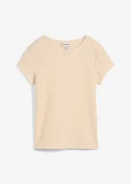 T-shirt van gestructureerde crêpe, bonprix