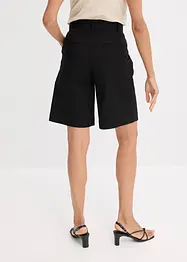 Twill short met ceintuur, bonprix