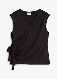Shirt van jersey in wikkellook, bonprix