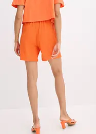 Jersey short van lichte crèpe, bonprix