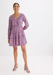 Jurk met volants, bonprix