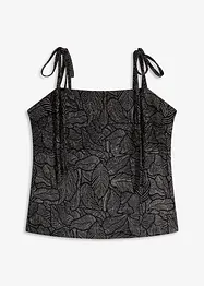 Top van jersey crêpe, bonprix