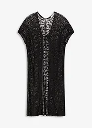 Strandkimono in gehaakte look gemaakt van viscose, bonprix
