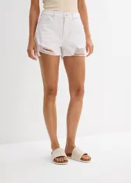 High waist short van twill, bonprix