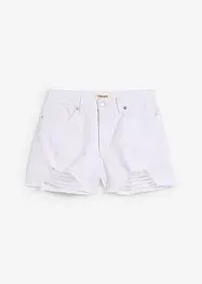 High waist short van twill, bonprix