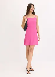 Jersey jurk met decoratieve strik, bonprix