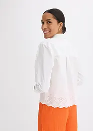 Overhemdblouse van katoen, bonprix