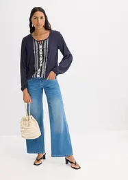 Blouse met borduursel, bonprix
