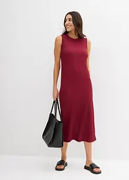 Jersey jurk van borkencrèpe, bonprix