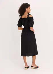 Off shoulder jurk van biologisch katoen, bonprix