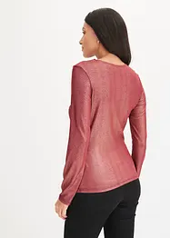 Longsleeve met cut-outs, bonprix