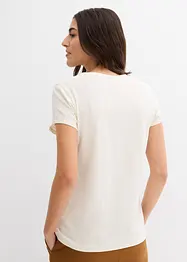 T-shirt van puur biologisch katoen ( set van 2), bonprix