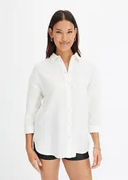 Overhemdblouse van mousseline, bonprix