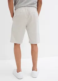 Bermuda met linnen, regular fit, bonprix