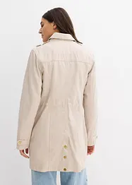 Katoenen parka in utility stijl, halflang, bonprix