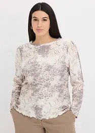 Longsleeve met structuur, bonprix