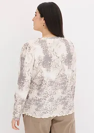 Longsleeve met structuur, bonprix