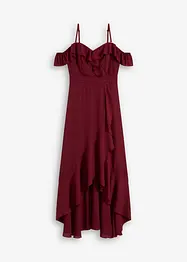 Carmen jurk met volants, bonprix