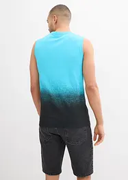 Muscle shirt met kleurverloop van biologisch katoen, slim fit, bonprix
