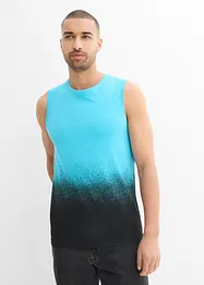 Muscle shirt met kleurverloop van biologisch katoen, slim fit, bonprix