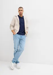 Piqué poloshirt (set van 2) van puur biologisch katoen, bonprix