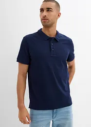 Piqué poloshirt (set van 2) van puur biologisch katoen, bonprix