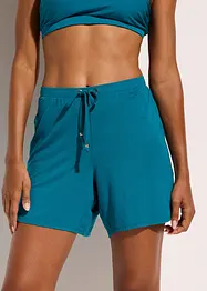 Strandshort van een soepele viscosemix, bonprix