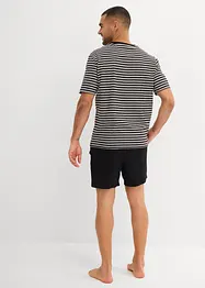 Shortama met V-hals, bonprix