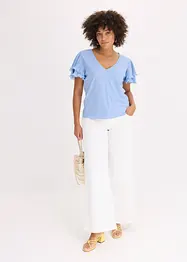 Shirt met volants, bonprix
