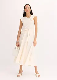 Twill rok met een vloeiende viscosemix, bonprix