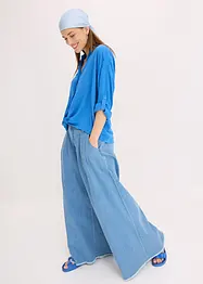 Blouse van licht crêpe, bonprix