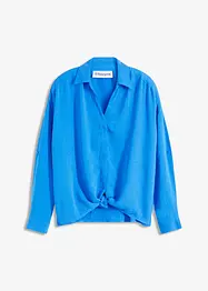 Blouse van licht crêpe, bonprix