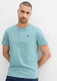 Henley shirt van biologisch katoen (set van 3), bonprix