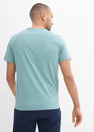 Henley shirt van biologisch katoen (set van 3), bonprix