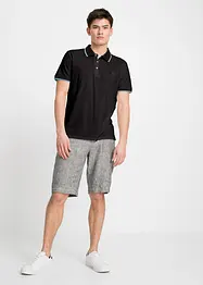Pique poloshirt (set van 3), van katoen, bonprix