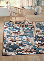 Vloerkleed met bloemenpatroon, bonprix