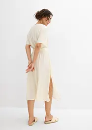 Midi jurk van luchtig seersucker, bonprix