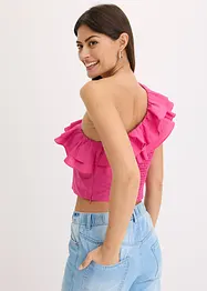 Blouse met ruches, bonprix