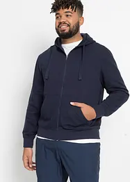 Sweatvest met capuchon (set van 2), bonprix