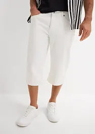 Lange stretch jeans bermuda, regular fit, bonprix