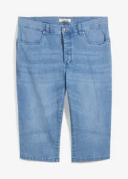 Lange stretch jeans bermuda, regular fit, bonprix
