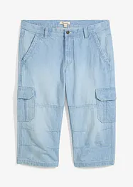 Regular fit 3/4 cargo jeans, straight, bonprix