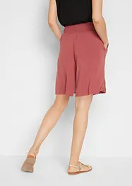 Wijde jersey bermuda in een viscosemix, bonprix