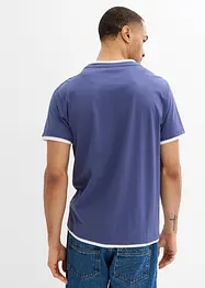 2-in-1 shirt, korte mouw (set van 2), bonprix