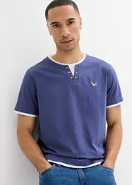 2-in-1 shirt, korte mouw (set van 2), bonprix