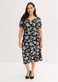 Gedessineerde midi jurk, bonprix